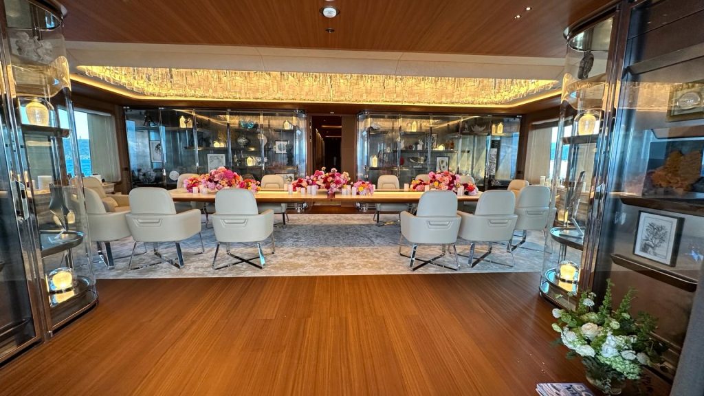 The impact of flowers on Yacht Events
