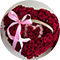 Icon representing exclusive selection of premium roses, hydrangeas, lisianthus, delphiniums and more