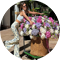Icon symbolizing fast, same-day flower delivery in Saint-Tropez and surrounding areas
